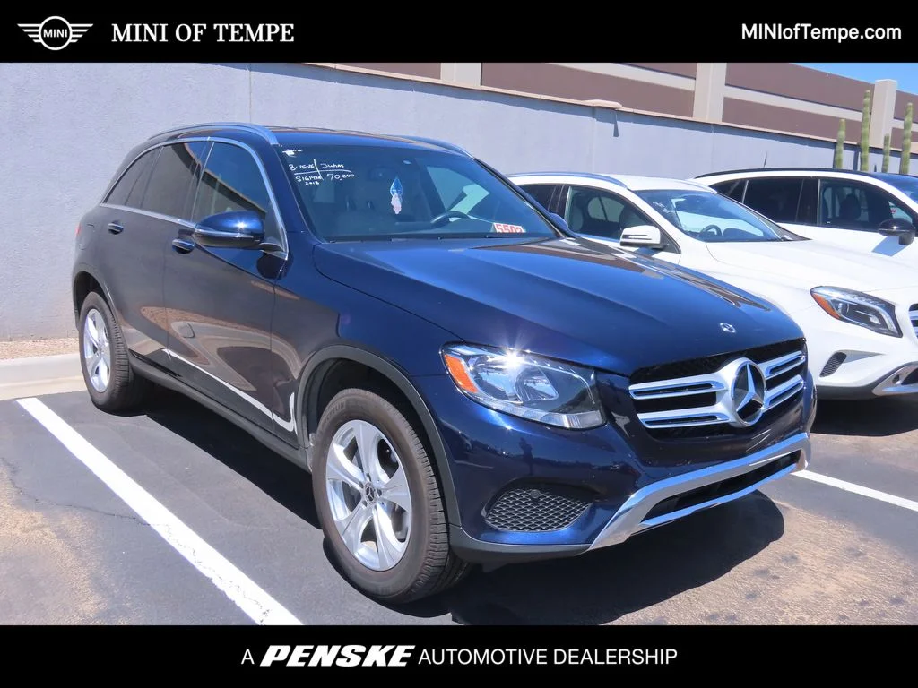 Used 2018 Blue Mercedes-Benz GLC 300 image 1