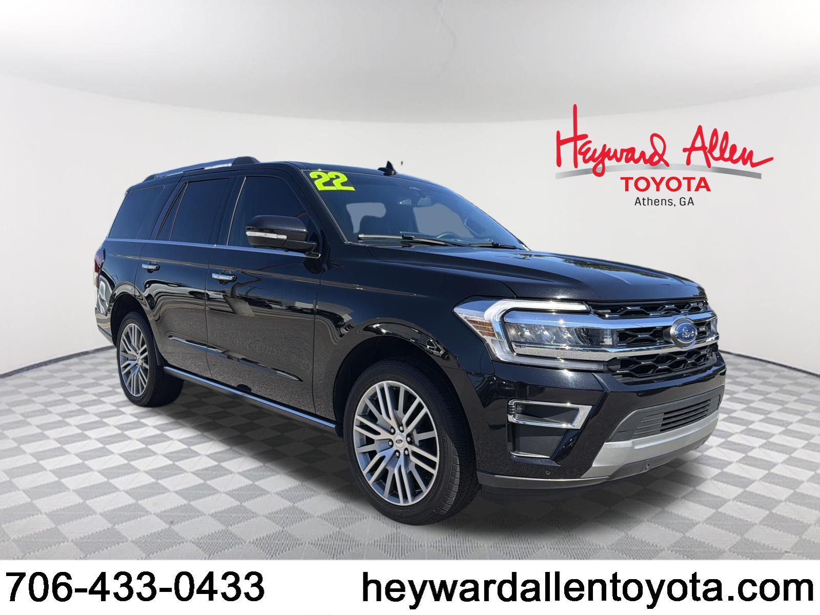 Used 2022 Black Metallic Ford Limited image 1