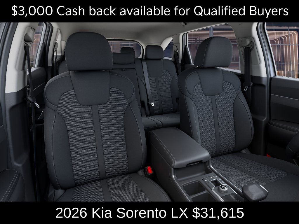 New 2026 White Pearl Kia LX image 15