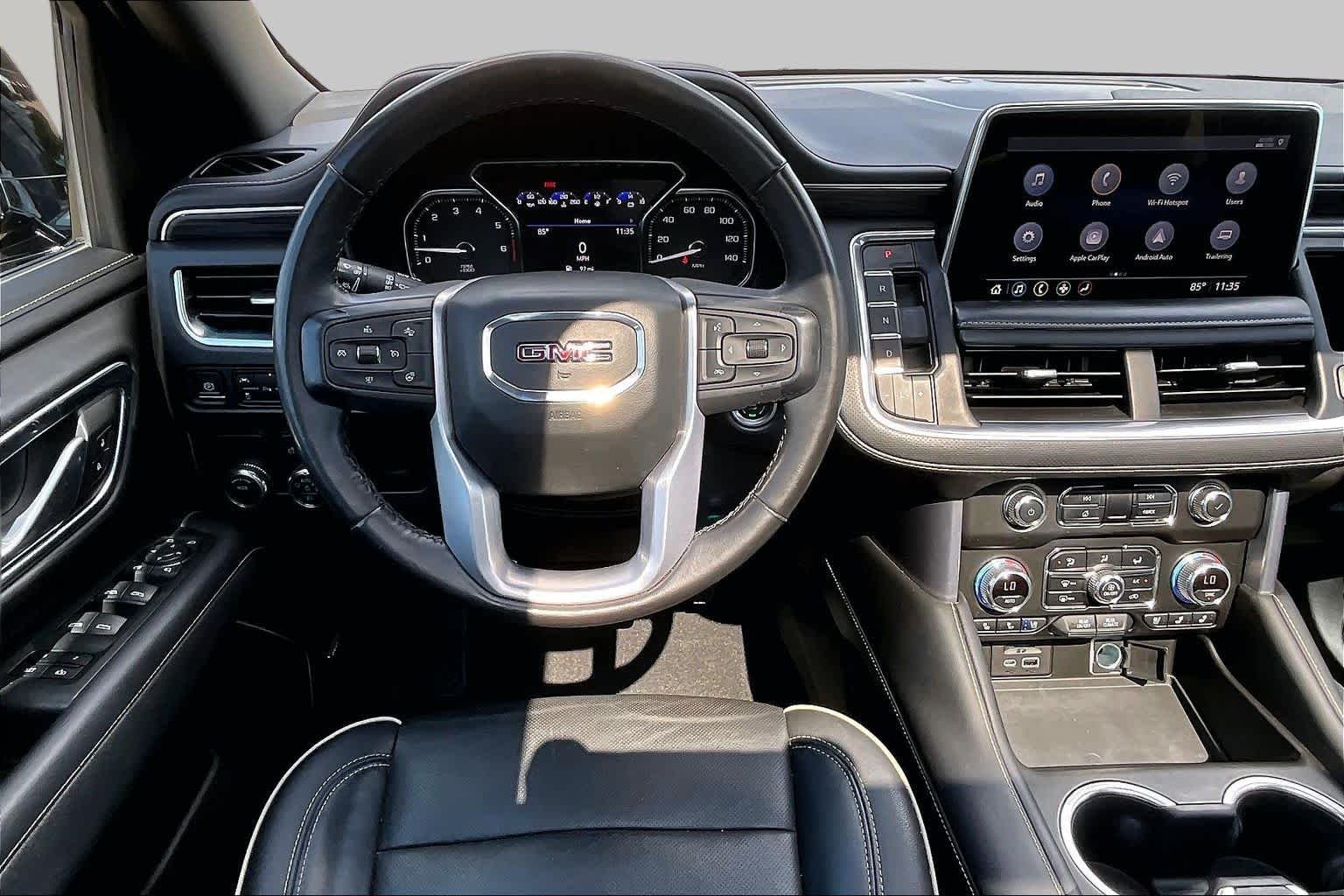 Used 2021 Onyx Black GMC SLT image 6