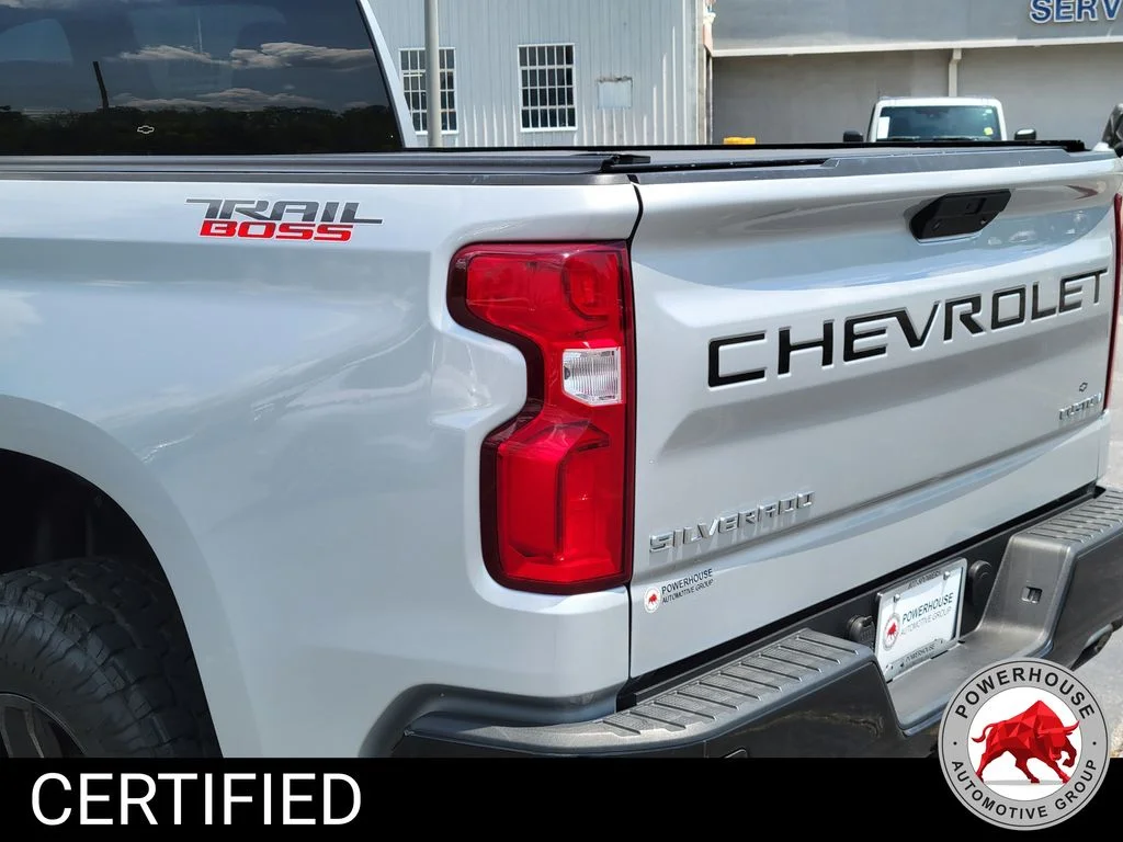 Certified Used 2019 Silver Chevrolet Custom Trail Boss image 12