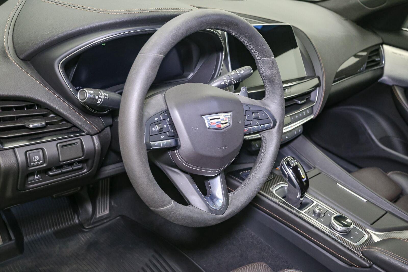 Used 2022 Summit White Cadillac VSERIES image 26