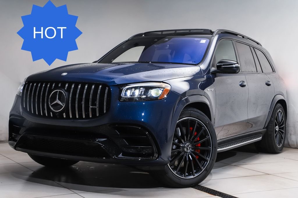 New 2026 Blue Mercedes-Benz GLS 63 AMG® image 21