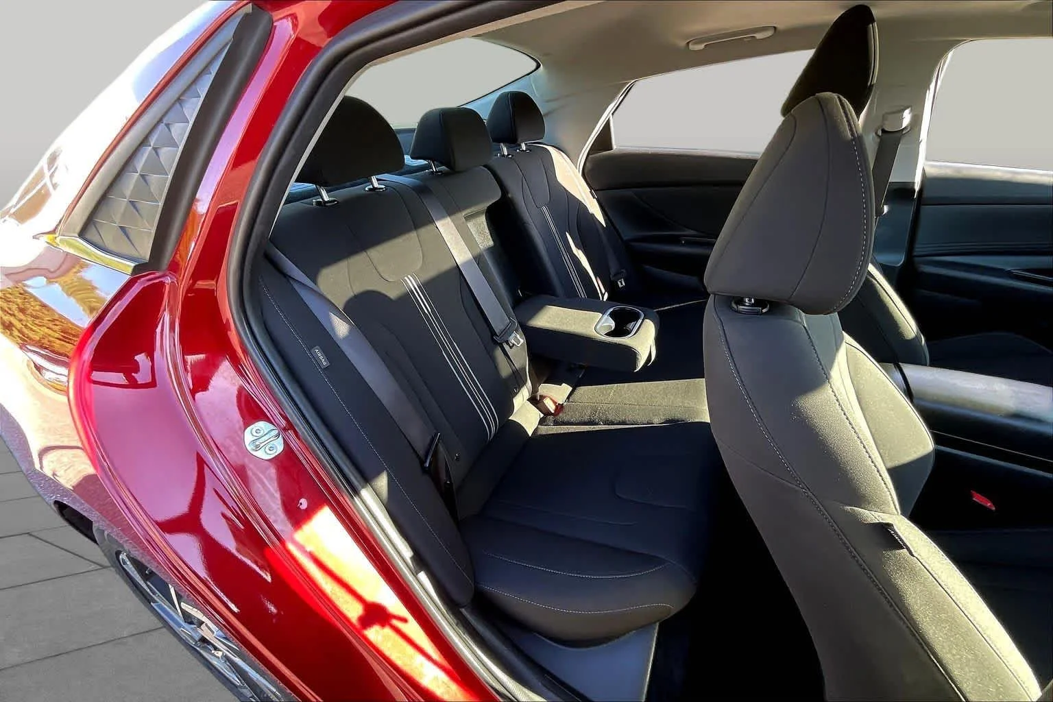 Used 2025 Ultimate Red Hyundai SEL Convenience image 21