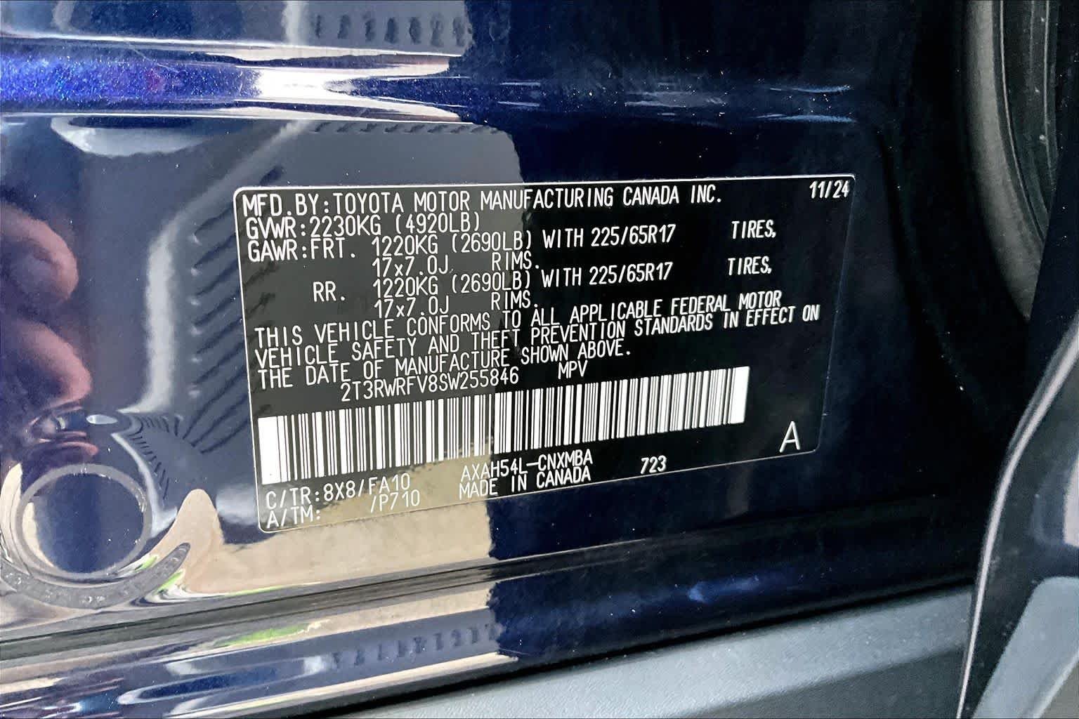Used 2025 Blueprint Toyota Hybrid XLE image 37
