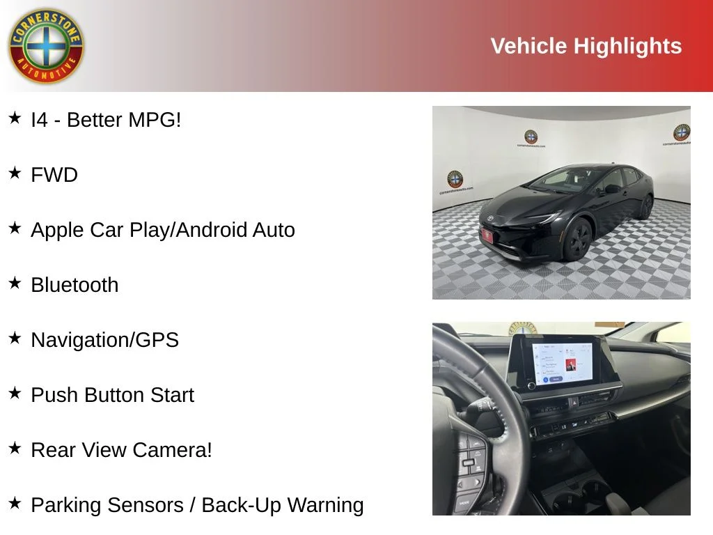 Used 2025 Toyota Prius LE with VIN JTDACAAU8S3050102 for sale in Elk River, Minnesota