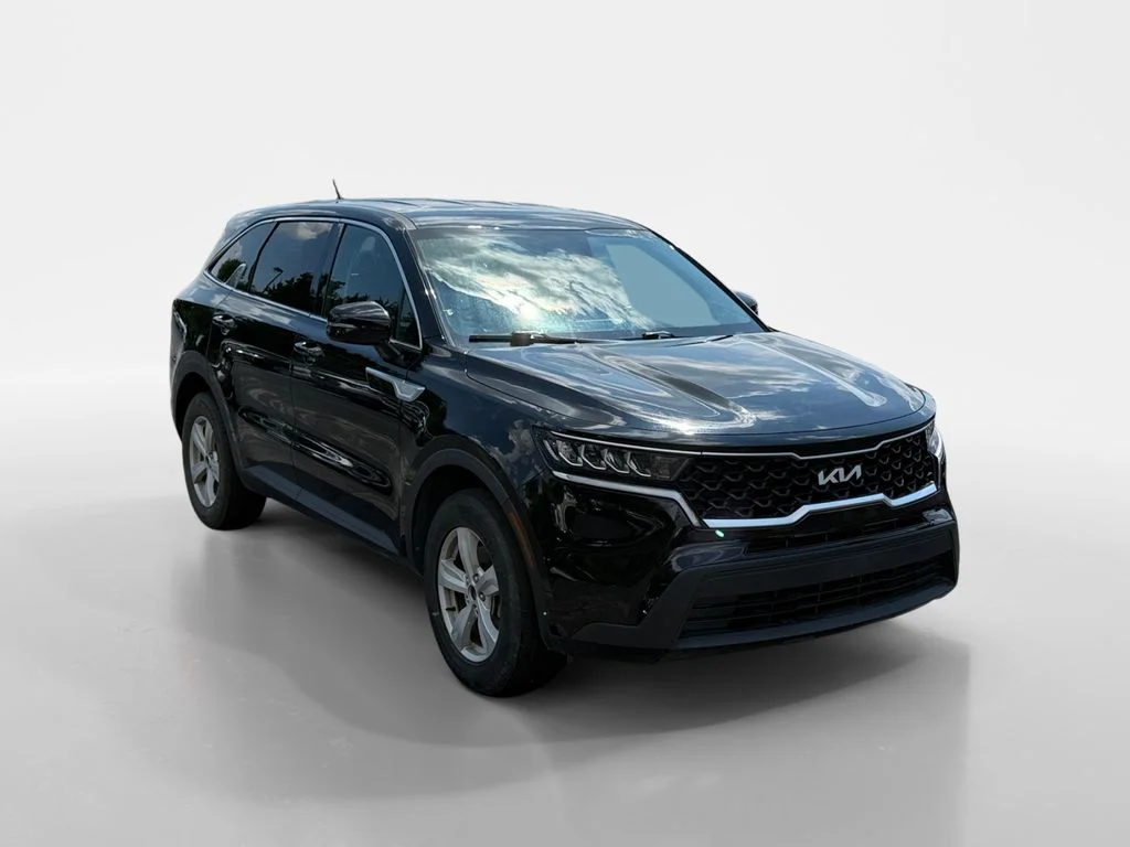 Used 2023 Ebony Black Kia LX image 2