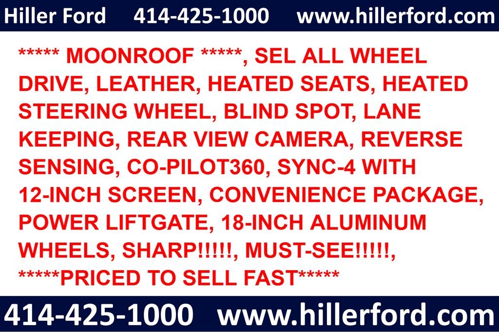 Certified Used 2023 Silver Metallic Ford SEL image 2