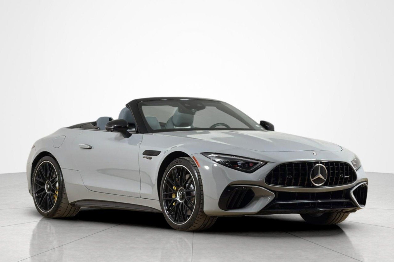 Certified Used 2022 MANUFAKTUR Alpine Grey Mercedes-Benz AMG® SL 55 image 7