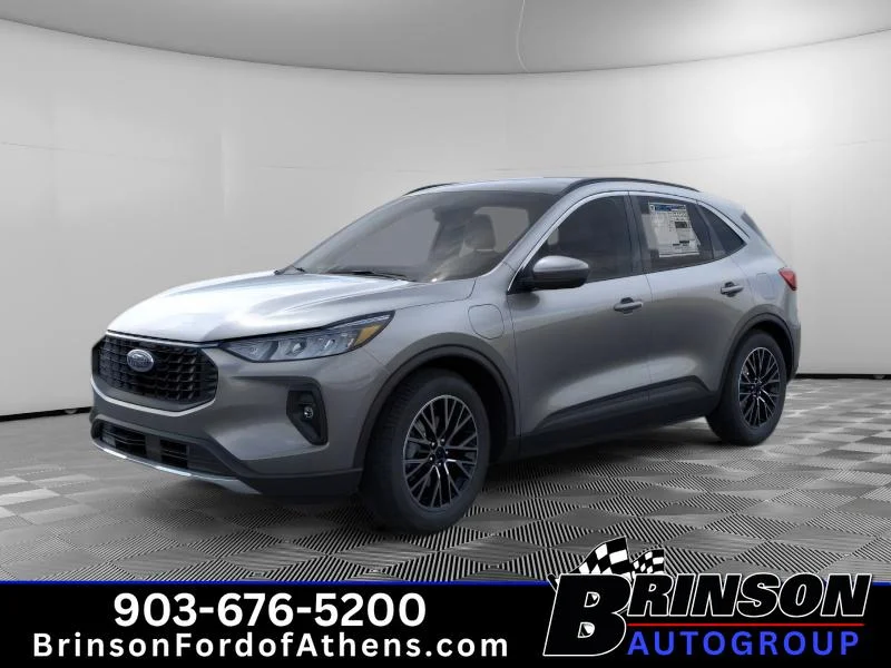 New 2025 Carbonized Gray Metallic Ford PHEV image 1