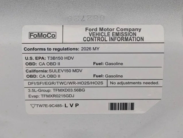New 2026 Oxford White Ford Cargo Van image 48