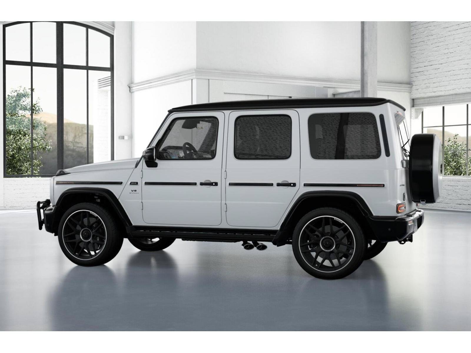 New 2027 MANUFAKTUR Moonlight White Magno Mercedes-Benz G 63 AMG® image 32