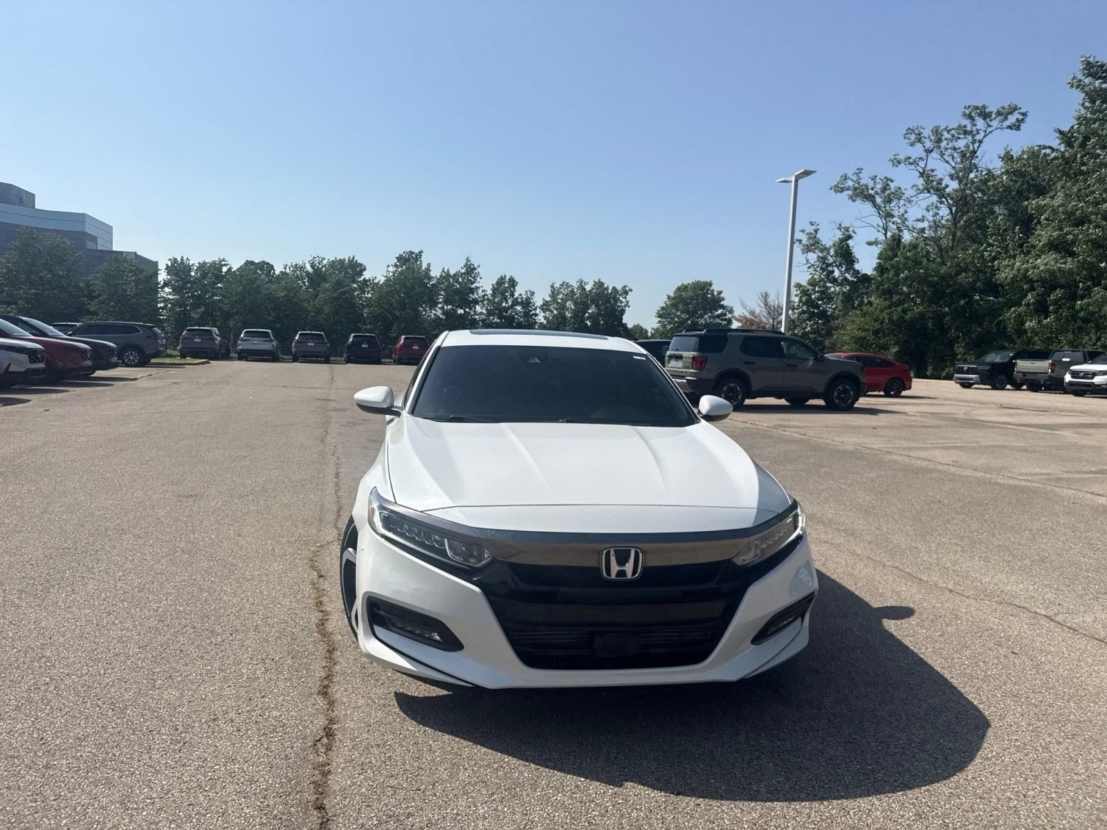Used 2019 Platinum White Pearl Honda Sport 2.0T image 15