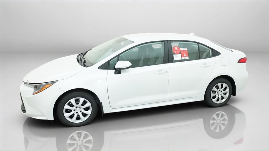 New 2027 Wind Chill Pearl Toyota LE image 3