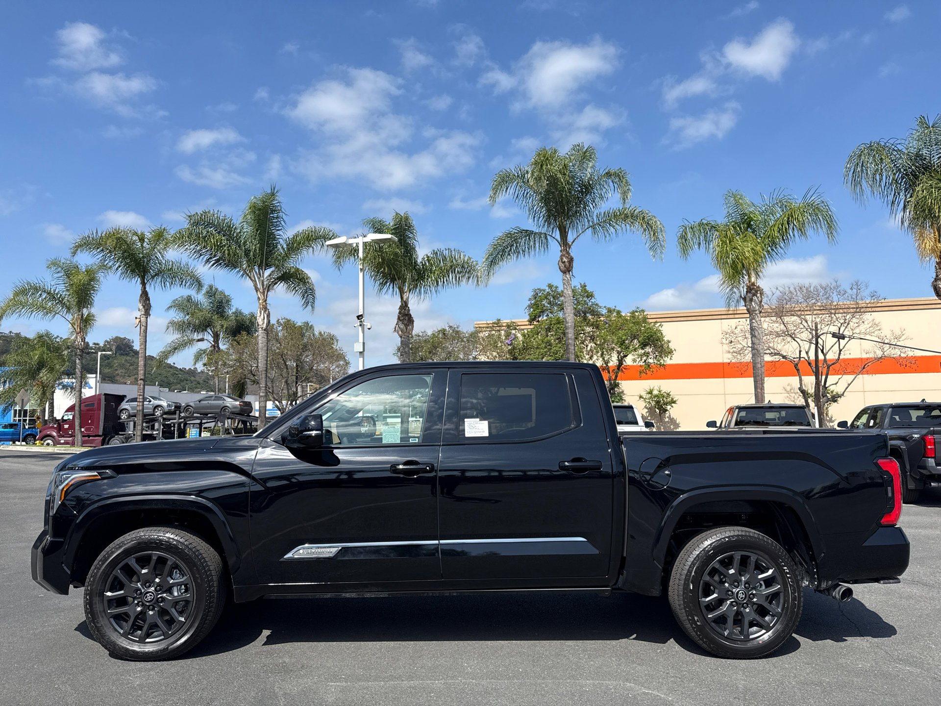 New 2026 Midnight Black Metallic Toyota  Platinum image 4