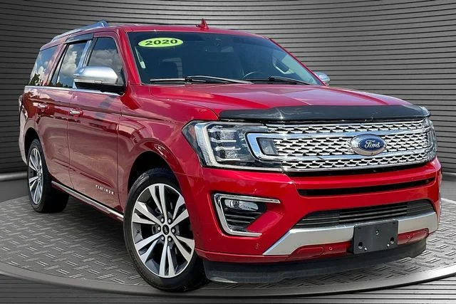Used 2020 Red Ford Platinum image 3