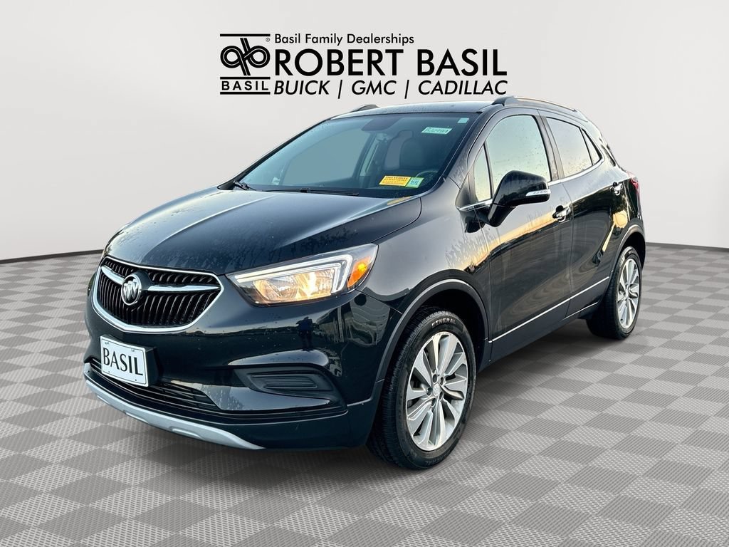 Used 2019 Includes (CM5) Black Carbon Metallic lower exterior accent color, Paint code W700S.) Buick Preferred image 1