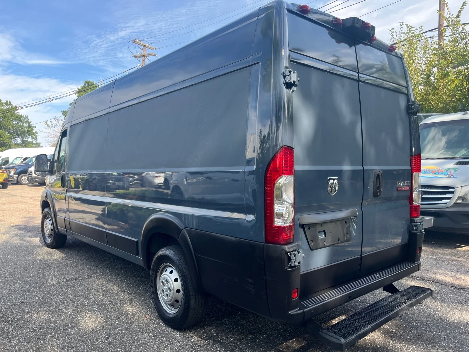Used 2019 Patriot Blue Pearlcoat Ram 3500 HIGH ROOF EXT image 4