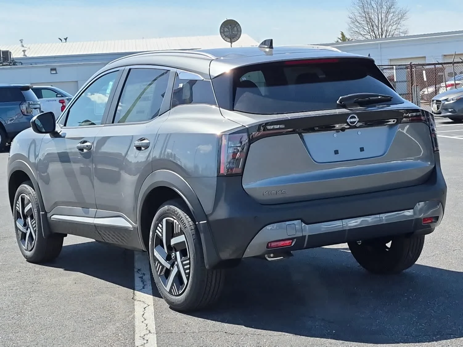 New 2026 Gun Metallic Nissan SV image 4