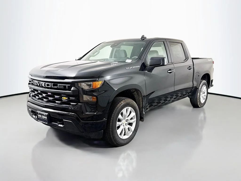 New 2026 Black Chevrolet Custom image 3