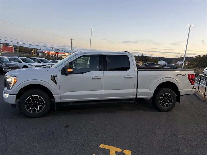 Used 2021 White Ford XLT Sport image 3