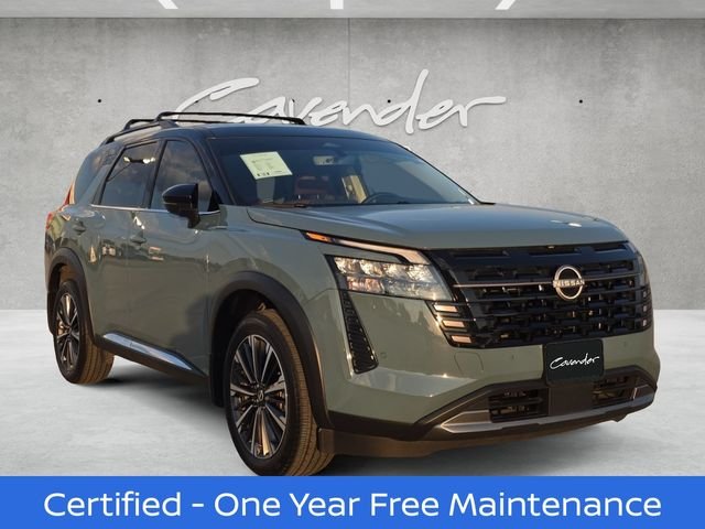 Certified Used 2026 Green Nissan Platinum image 2