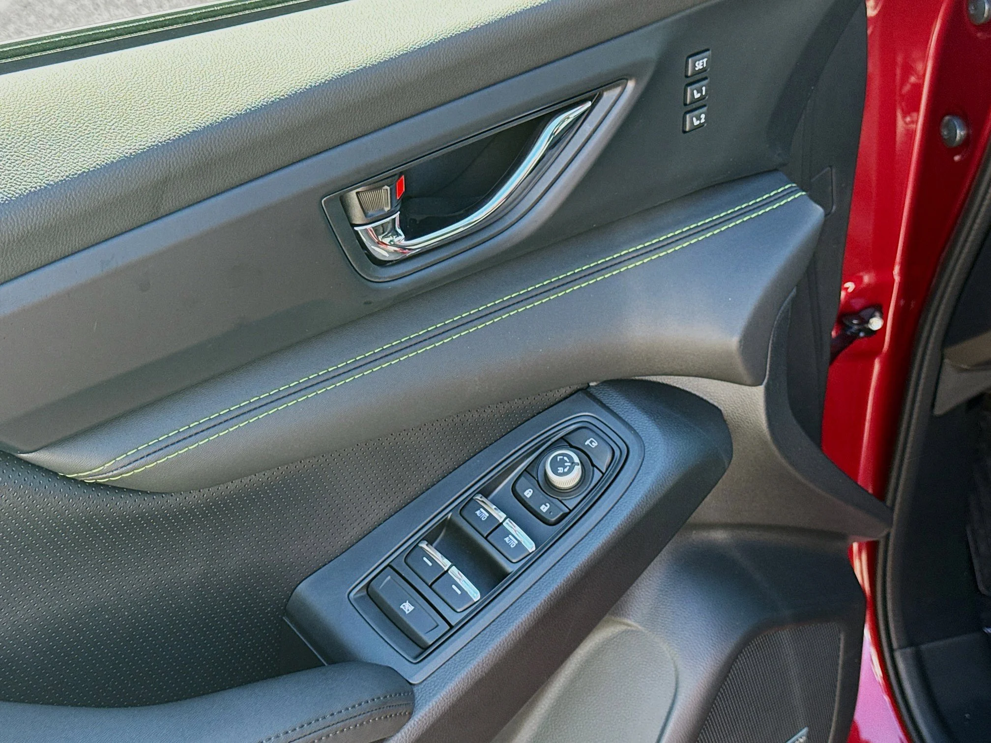 New 2026 Crimson Red Pearl Subaru Onyx Edition Touring image 24