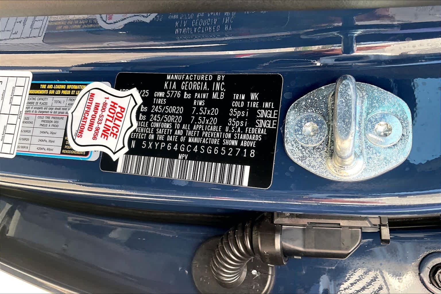 Used 2025 Midnight Lake Blue Kia S image 36