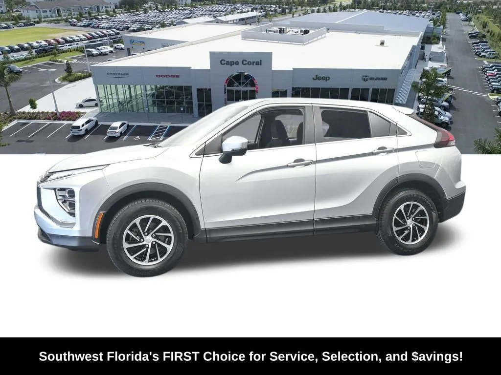 Used 2023 Mitsubishi Eclipse Cross ES with VIN JA4ATUAA6PZ003091 for sale in Cape Coral, FL