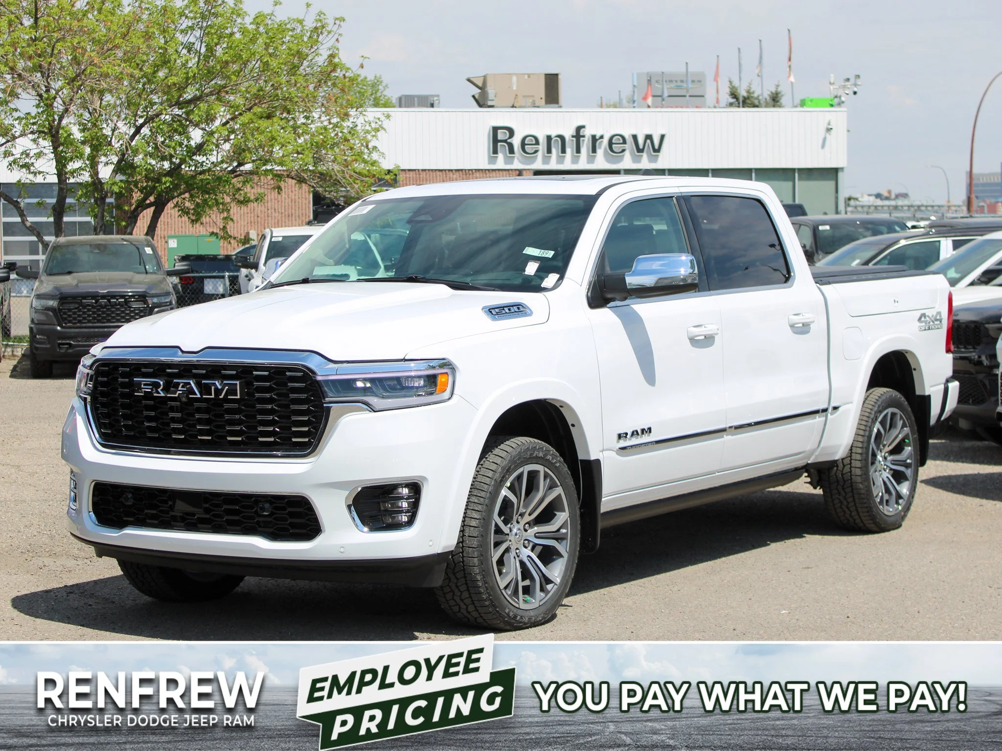 New 2026 White RAM Tungsten* image 1