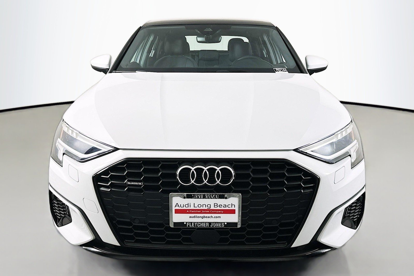 Used 2023 Glacier White Metallic Audi Premium image 2