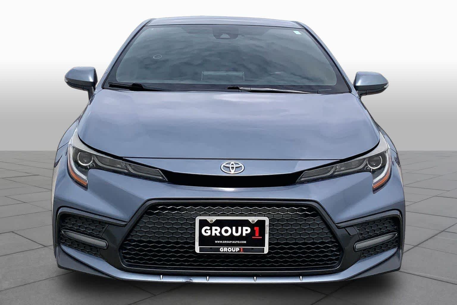 Used 2020 Celestite Toyota SE image 4