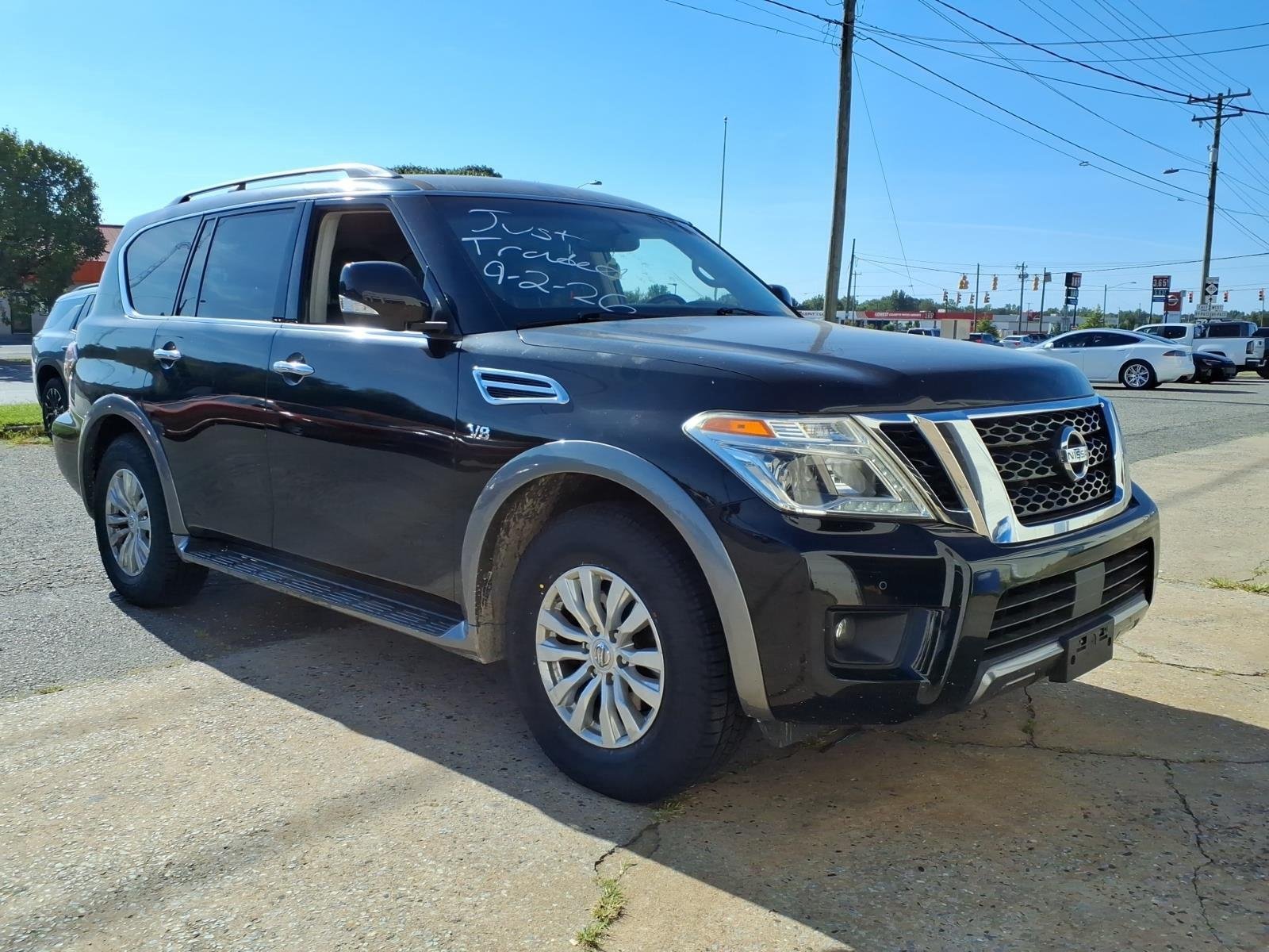 Used 2019 Super Black Nissan SV image 3