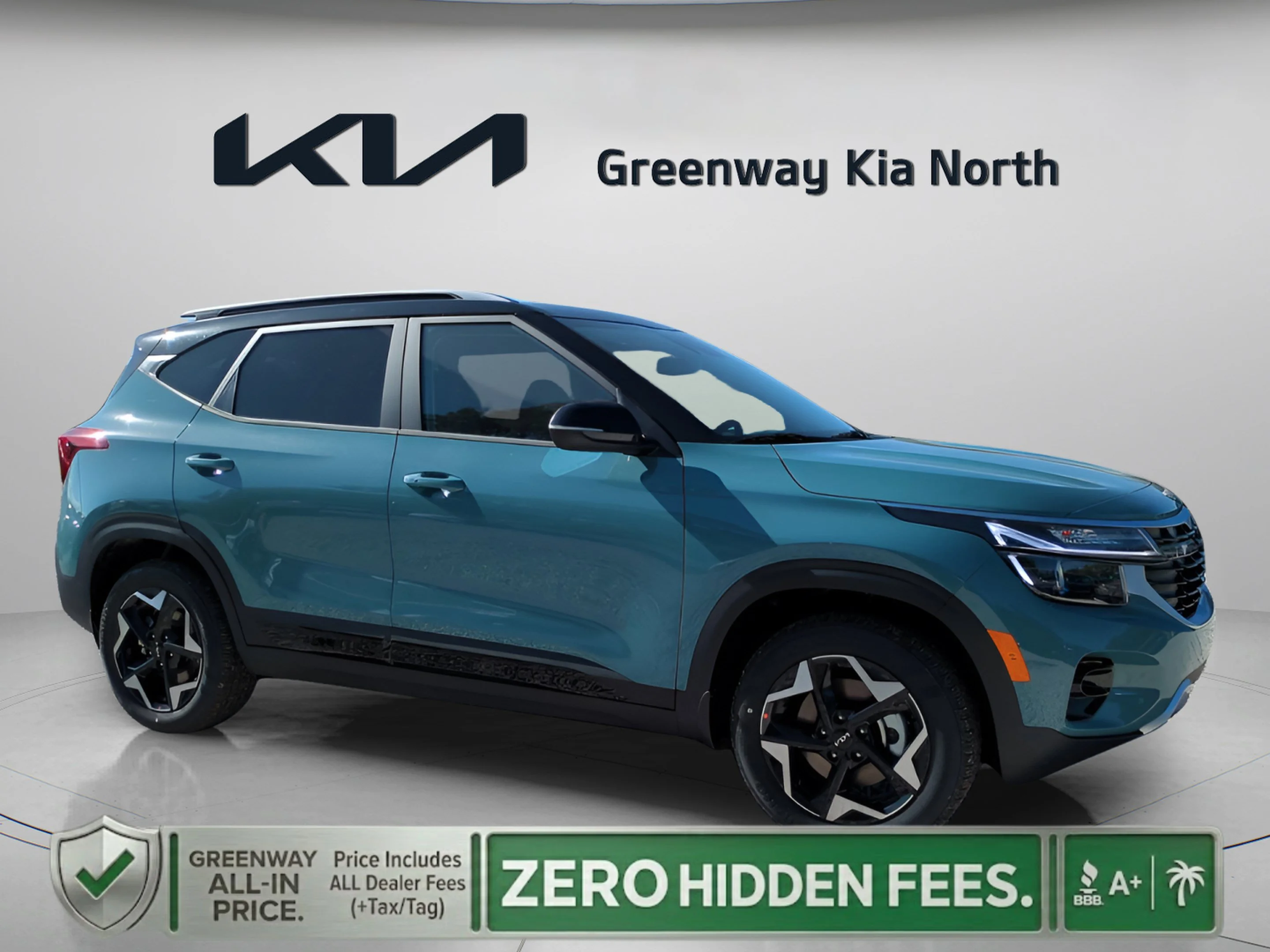 New 2026 Pluton Blue/Black Roof Kia S image 2