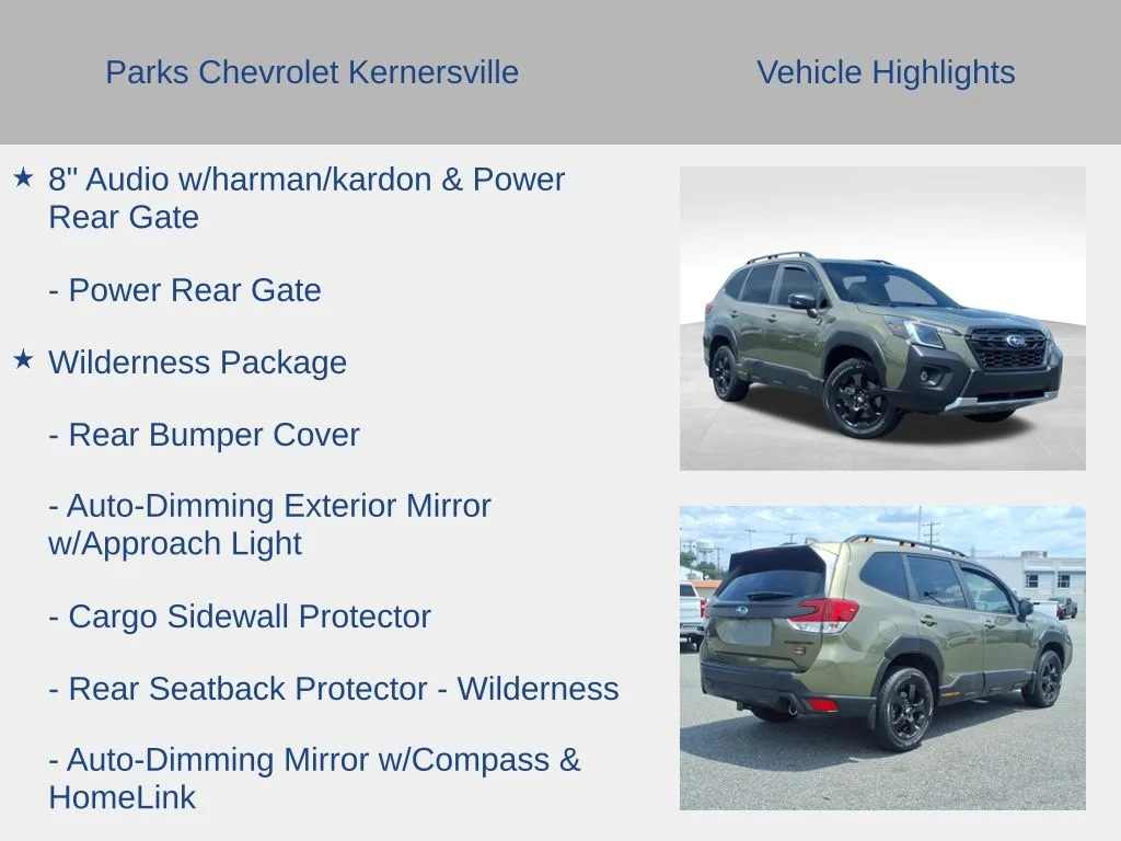Used 2023 Brown Subaru Wilderness image 11