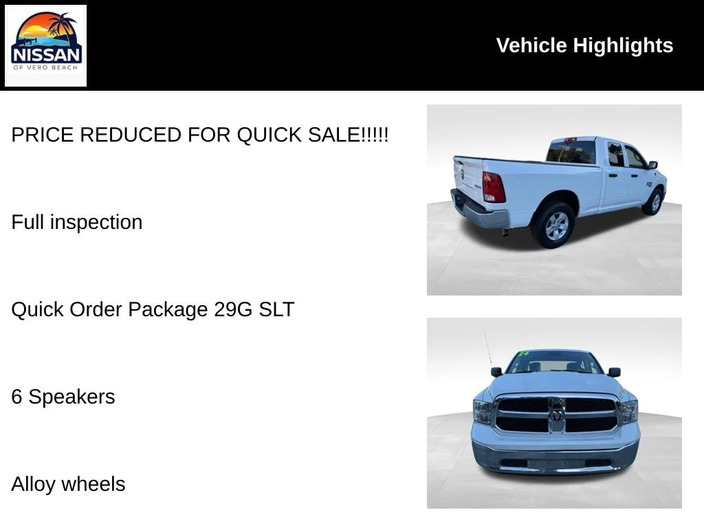 Used 2024 White Ram SLT image 18
