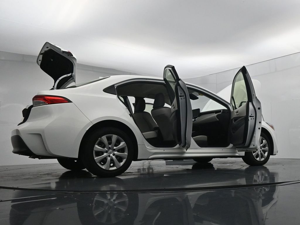 Used 2024 White Toyota LE image 47
