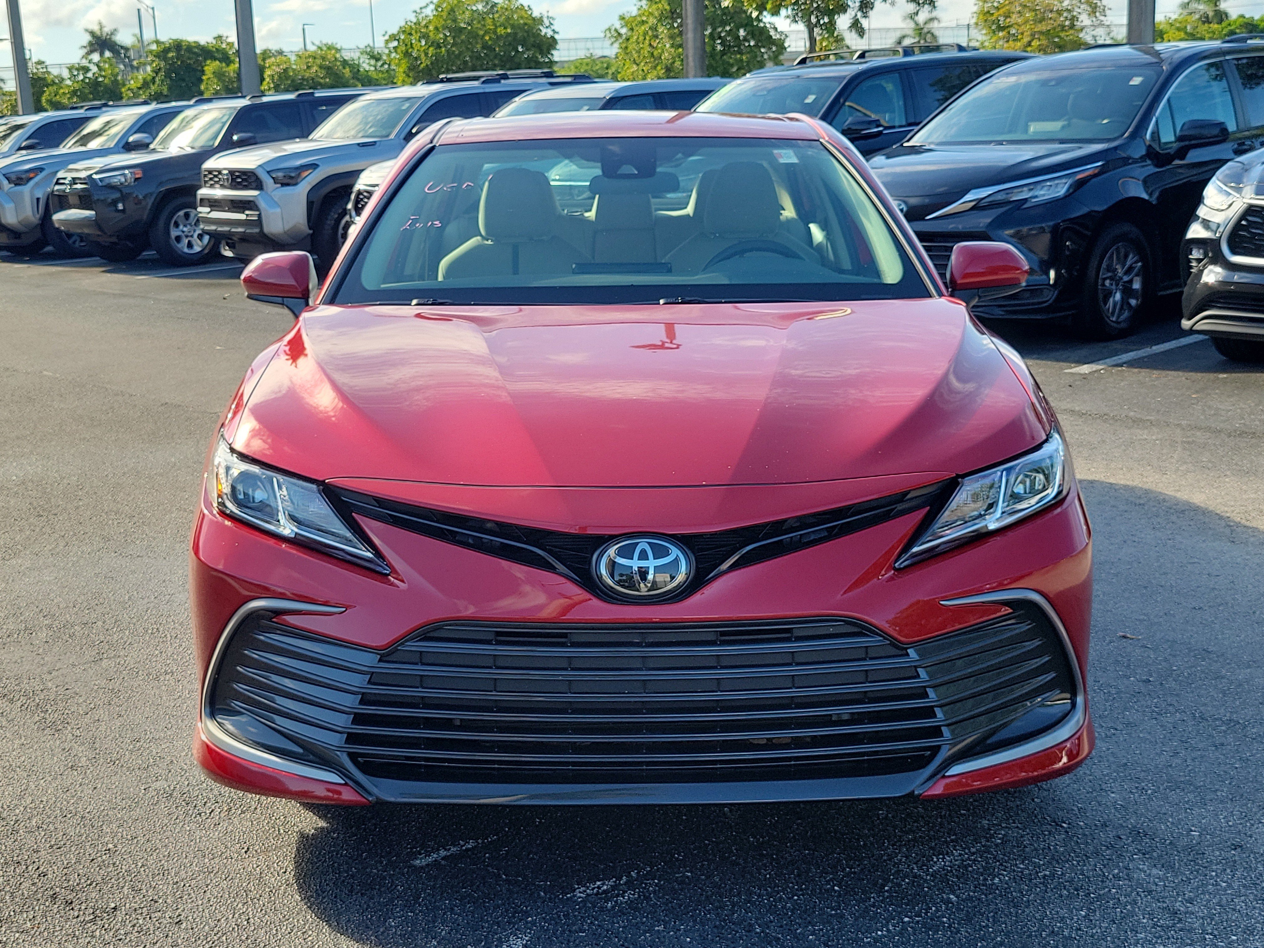 Used 2024 Red Toyota LE image 2