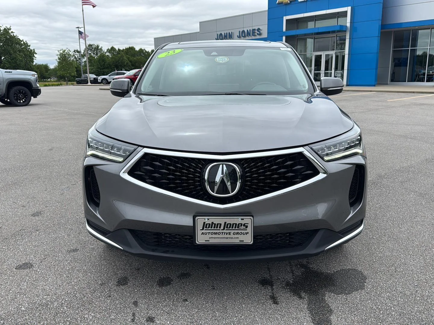 Used 2023 Liquid Carbon Metallic Acura SH-AWD image 15