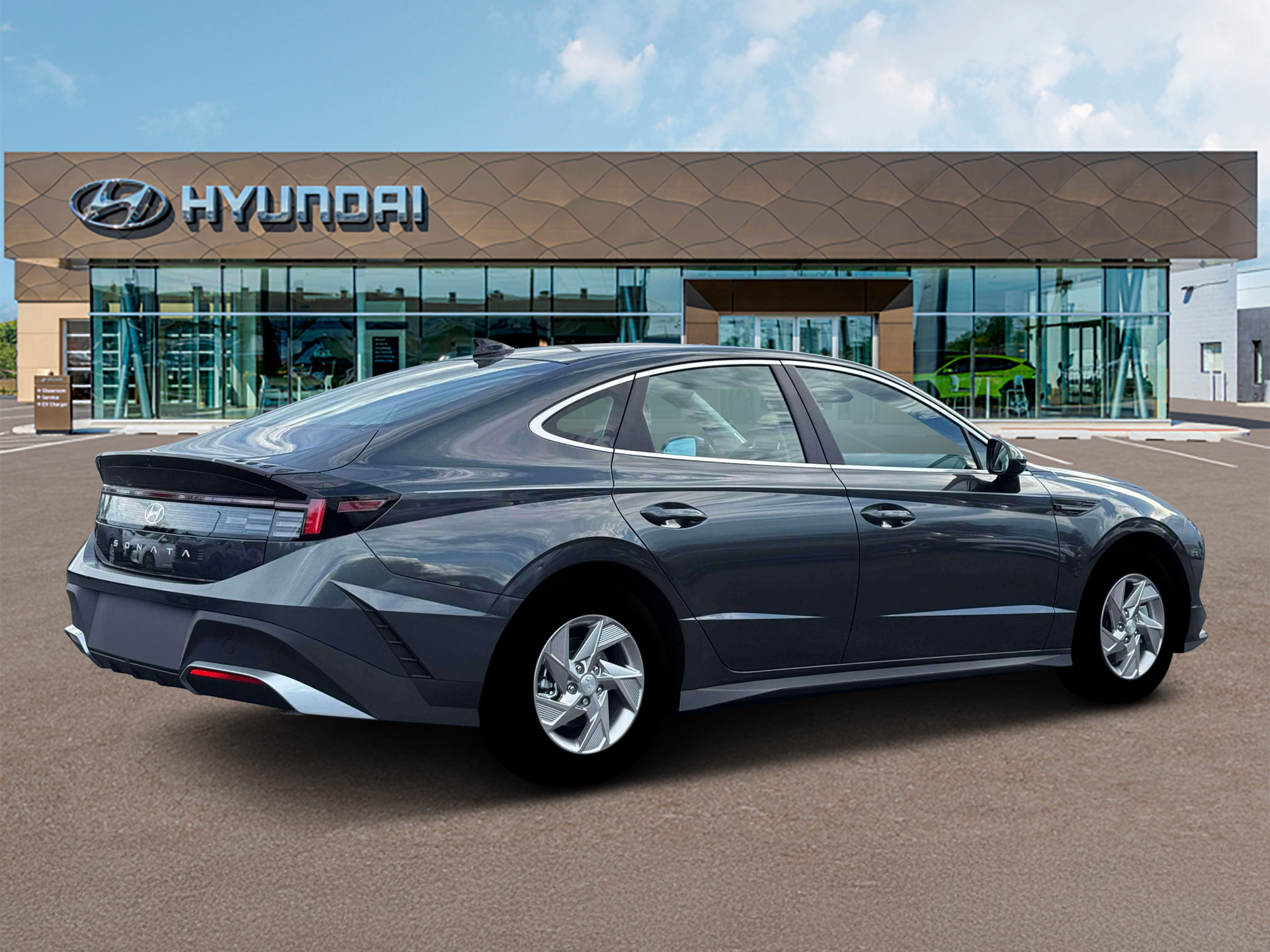 New 2026 Gray Hyundai SE image 8