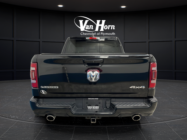 Used 2019 Diamond Black Crystal Pearlcoat Ram Laramie image 6