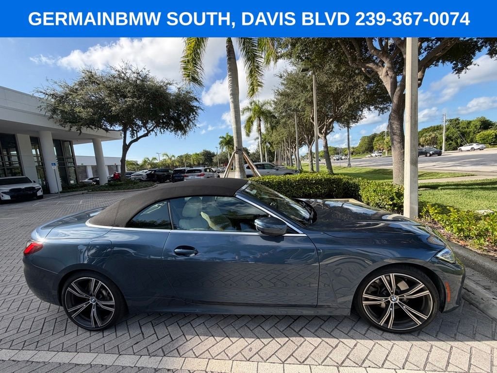 Certified Used 2024 Blue Metallic BMW 430i image 5