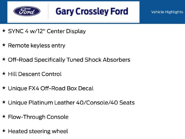 New 2027 Star White Metallic Tri-Coat Ford F-350® Platinum® image 19