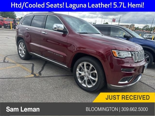 Used 2021 Red Jeep Summit image 1