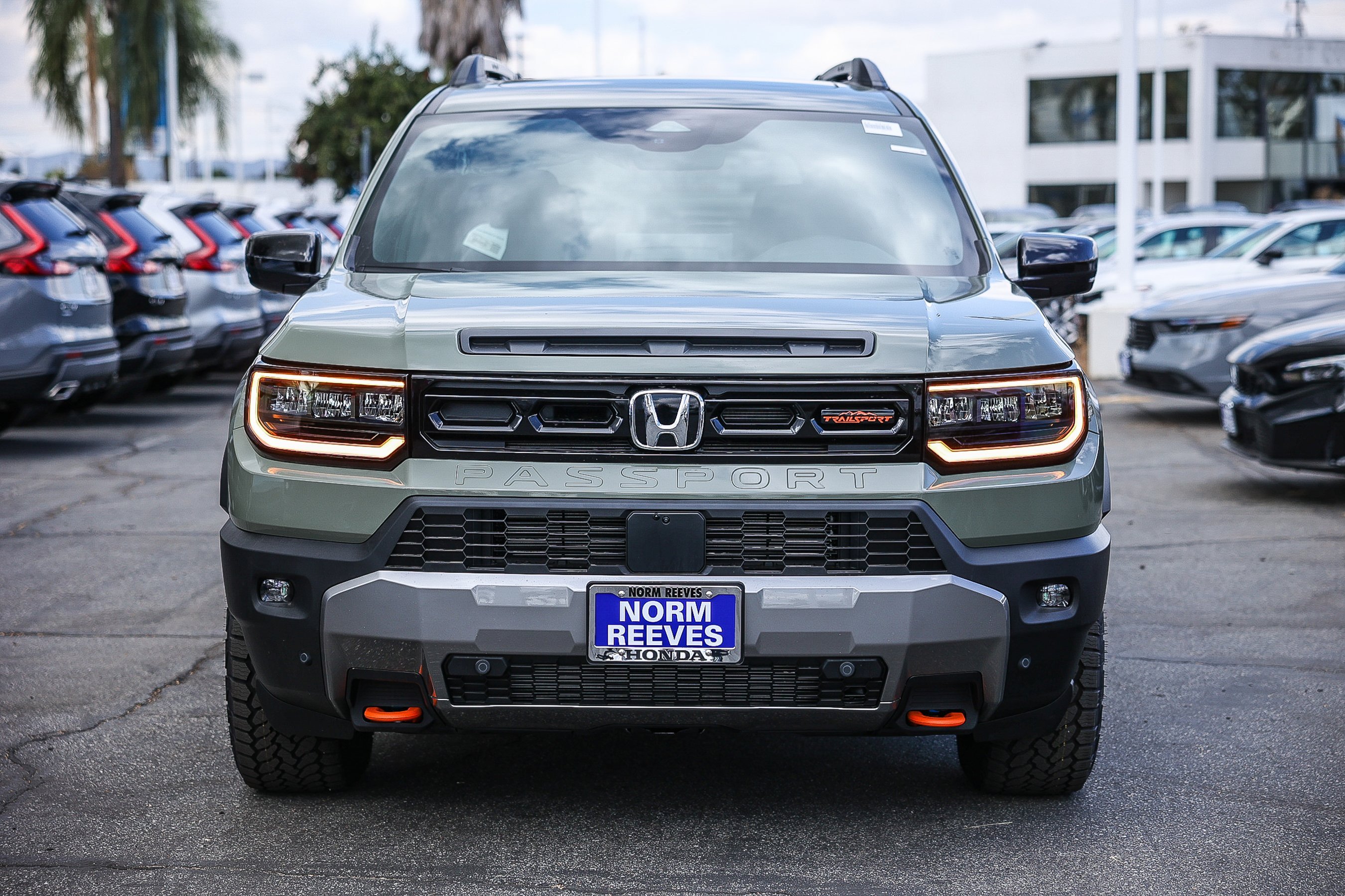 New 2026 Ash Green Metallic Honda TrailSport Elite AWD image 2