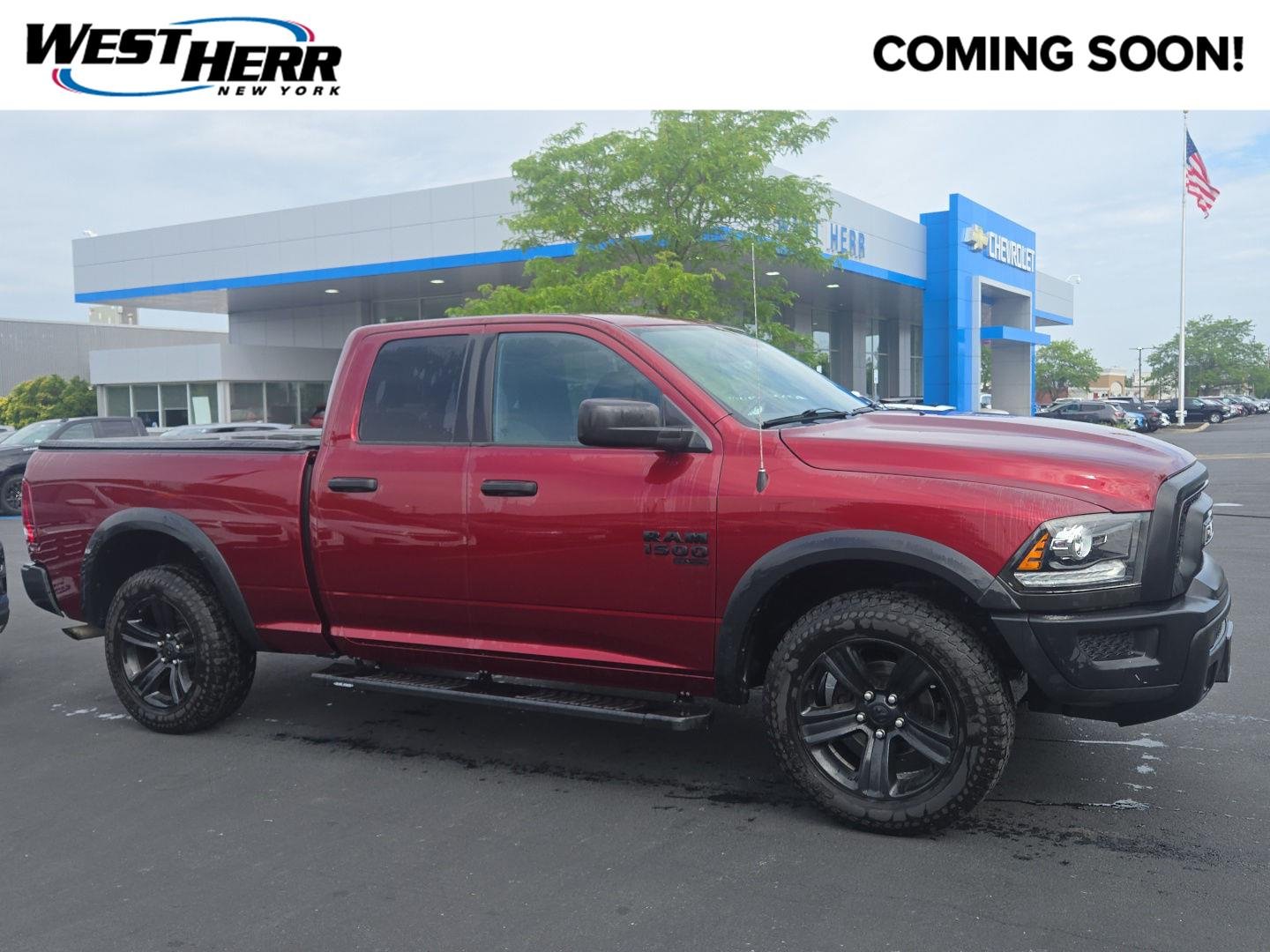 Used 2021 Delmonico Red Pearlcoat Ram Warlock image 1