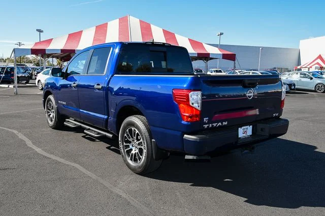 Used 2023 Blue Nissan SV image 3