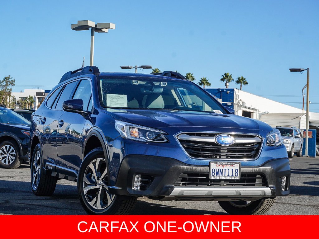 Used 2021 Blue Subaru Limited XT image 1