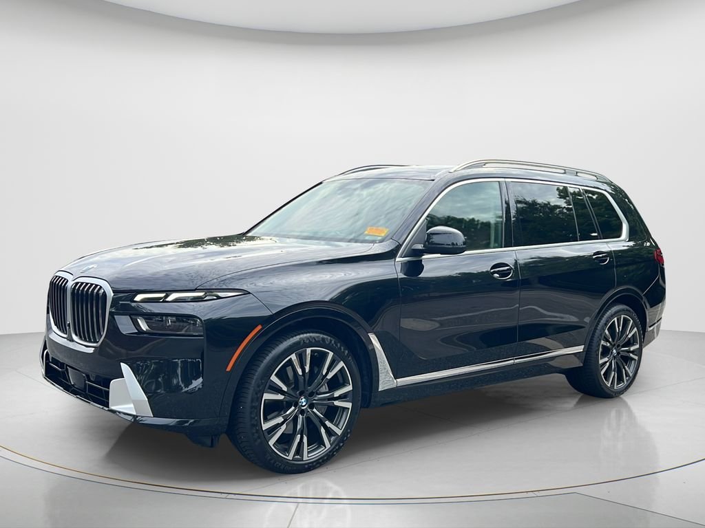 Certified Used 2025 Black Sapphire Metallic BMW xDrive40i image 1