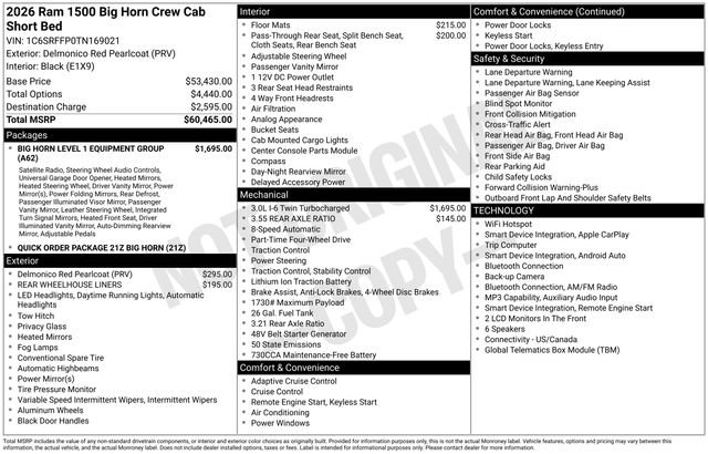 Used 2026 Red Ram Big Horn/Lone Star image 29